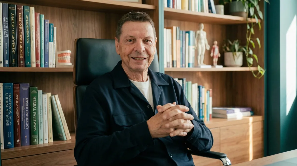 Joël Prieur dans son bureau - formation en ligne